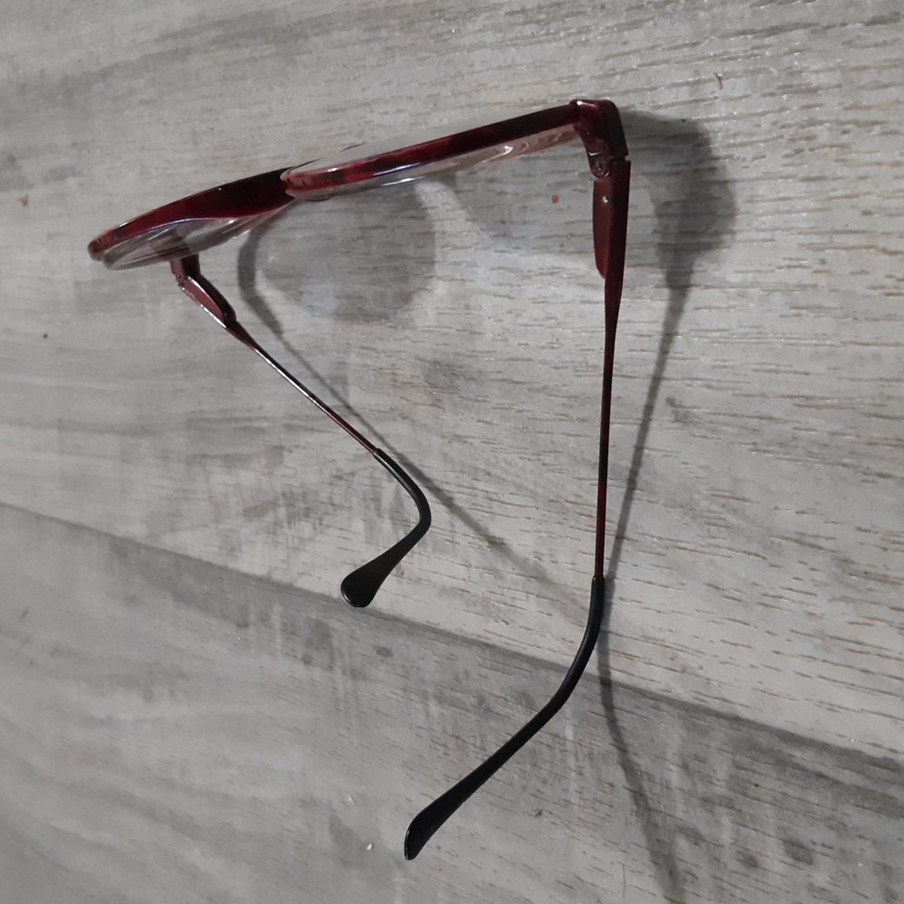 Big Thin Frame Glasses Round Frames - image 5